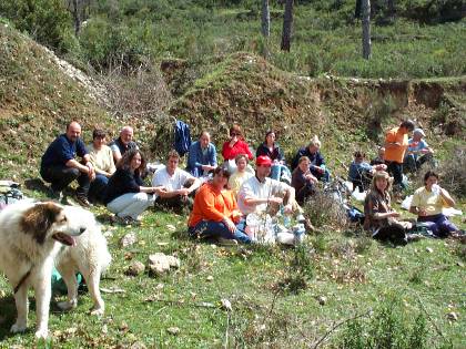 Un repas bien convivial